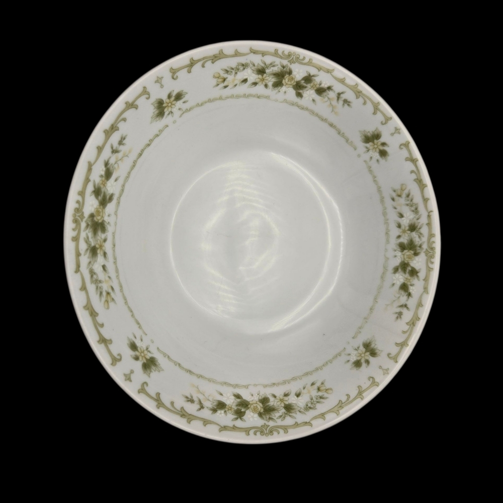 Vintage Mikasa Waverly Vegetable Bowl Elegant Floral  #3901 Discontinued Pattern
